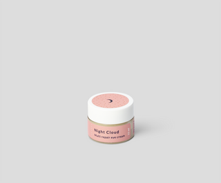 Crème de nuit pour les yeux avec huile de chanvre bio et spatule de massage Slaap