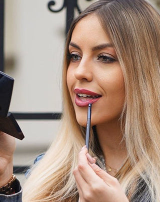 Pinceau à lèvres avec poils synthétiques et embout profilé N° 2 Say Makeup - 2