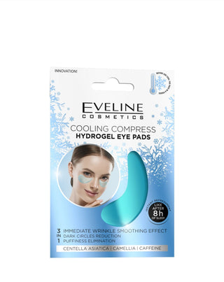 Patchs rafraîchissants en hydrogel pour les yeux Eveline