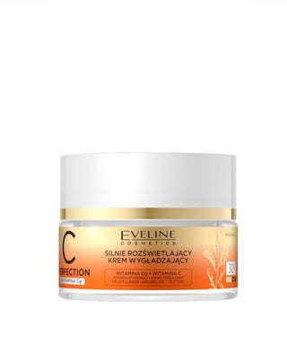 Crème de jour et de nuit lissante fortement illuminatrice 30+ c perfection Eveline