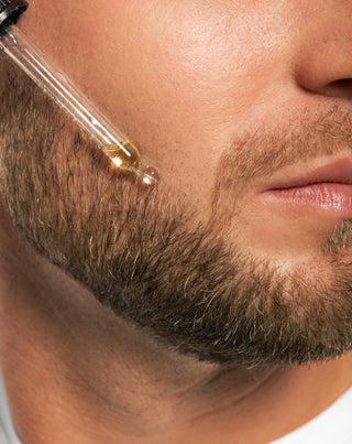 Huile à barbe Monolit à l'huile d'argan et à la vitamine E pour adoucir et revitaliser la barbe - 3