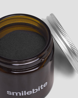 Poudre blanchiment dentaire au charbon coco - Smilebite - 2
