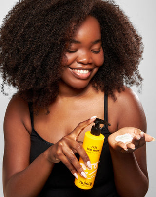 Après-shampoing hydratant pour cheveux bouclés à l'huile de rose et de chanvre - Twisty