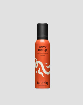 Mousse coiffante Wave me up de Twisty pour cheveux bouclés - fixe les boucles sans les alourdir - 1