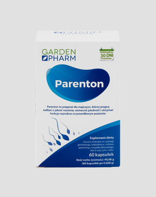Gélules de soutien à la fertilité pour hommes Parenton GardenPharm 60 pcs. - 1