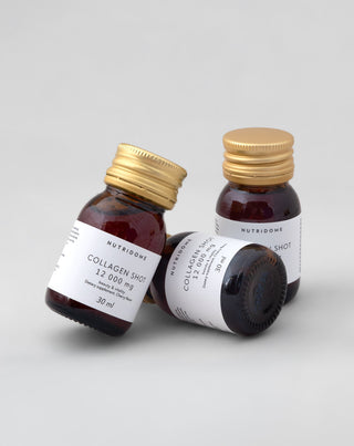 Shot de collagène liquide 12 000 mg avec vitamines complément alimentaire Nutridome 30 ml - 2