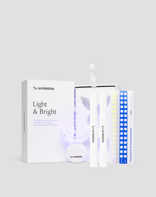 Smilebite Light & Bright LED Kit de blanchiment des dents + 2× Whitesmile Serum™ - 1