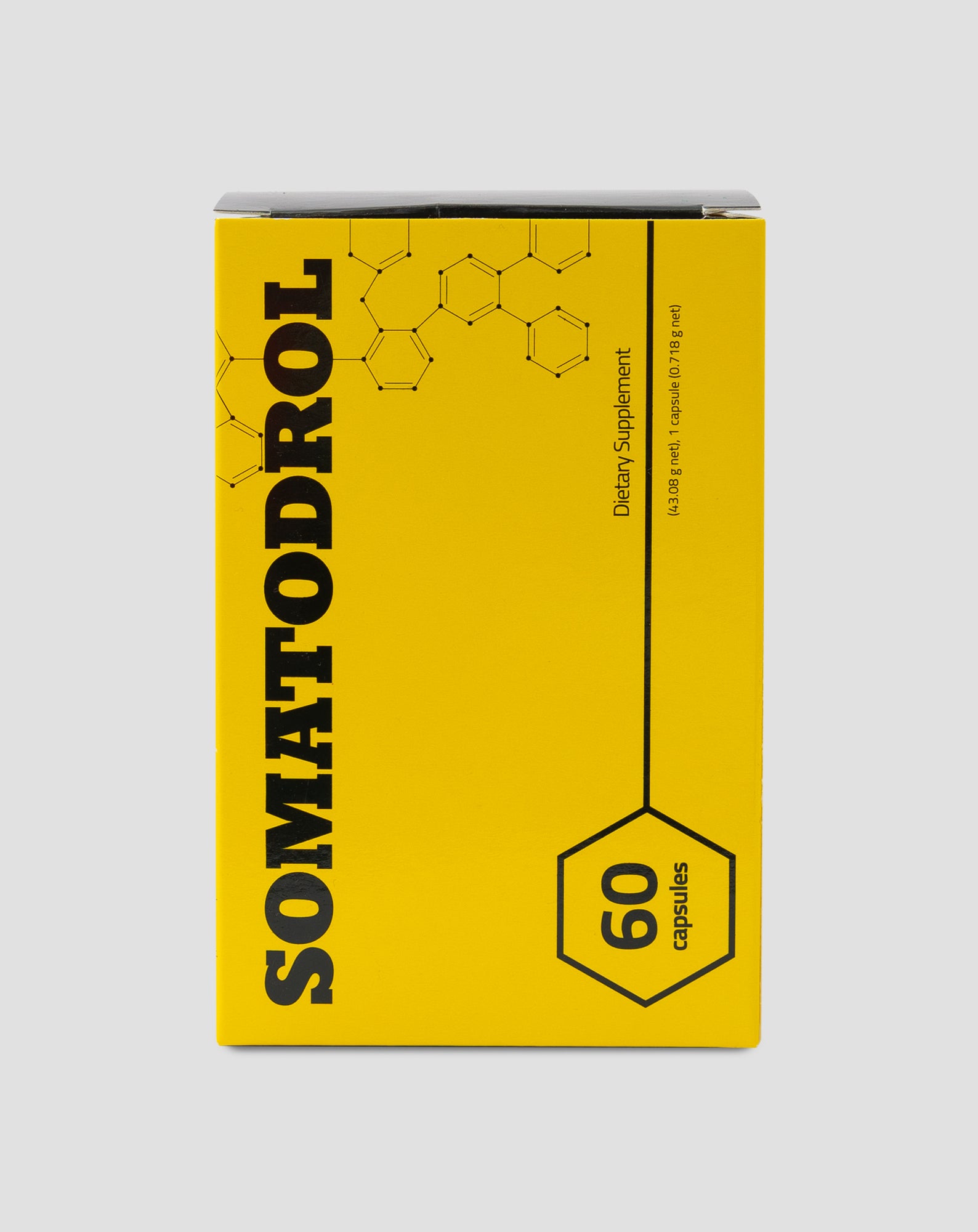 Somatodrol Probolan 50 - Complément Alimentaire Pour Prise De Masse Musculaire - 60 Capsules