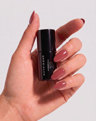 Vernis semi-permanent pour ongles UV/LED Nude Blush 013 Nutridome - 5
