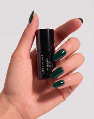 Vernis semi-permanent pour ongles UV/LED Viridian Green 019 Nutridome - 5