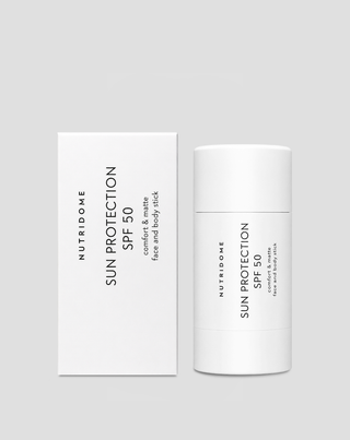 filtre minéral SPF 50 en stick pour le visage et le corps, hydratation et protection UVB, UVA Nutridome_2 - 2