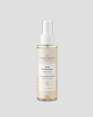 Tonique nettoyant à action anti-inflammatoire et apaisante Natural Secrets - 1