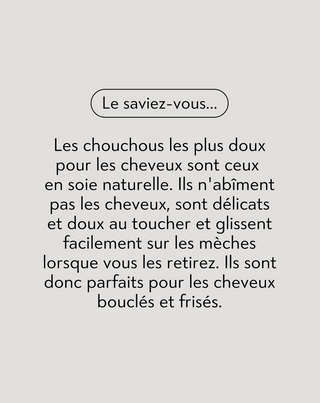 Lot de 3 chouchous Twisty en soie 100% naturelle - violet, vert, noir - 3