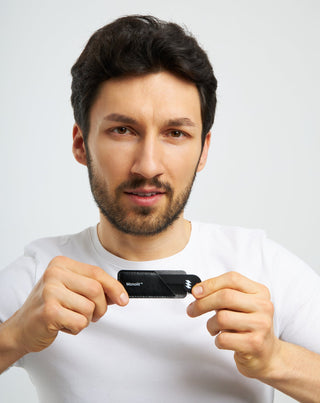 Peigne en métal pour barbes de tous types et de toutes longueurs Monolit - 2