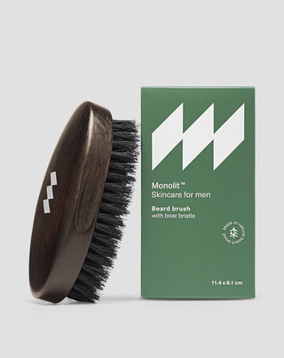 Pince à barbe en bois de hêtre avec poils de sanglier naturels Monolit - 3