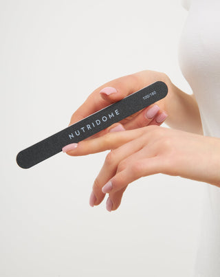 Lime à ongles droite Nutridome grain 100/180 – précision et douceur - 2