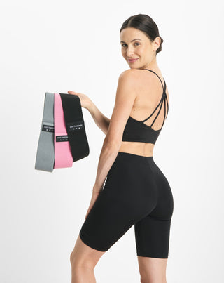 Body Functions bandes de résistance courtes pour le fitness 76 cm set de 3. - 2