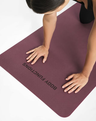 Tapis de yoga antidérapant fin Fonctions du corps_2 - 2