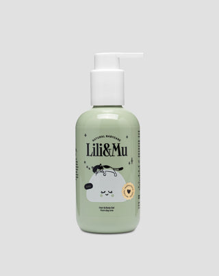 Shampooing bébé gel de bain adapté aux bébés à partir de 1 jour Lili&Mu - 1