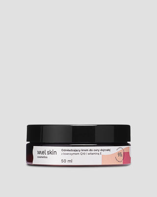 Crème rajeunissante Mel Skin pour les peaux matures à base de coenzyme Q10 et de vitamine E - 1