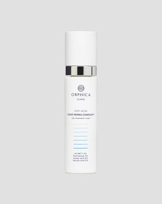 Crème de jour anti-acné à l'acide salicylique et à l'acide azélaïque pour peaux à imperfections Anti-Acne Orphica Clinic 50 ml - 1