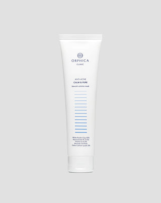 Masque purifiant et régénérant pour peau acnéique à l'argile blanche Anti-Acne Orphica Clinic 100 ml - 1