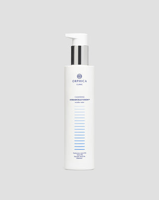 Solution micellaire pour démaquillage et nettoyage pour peau sensible et acnéique à l'urée, à l'acide hyaluronique et à l'acide glycolique Cleansing Orphica Clinic 200 ml - 1