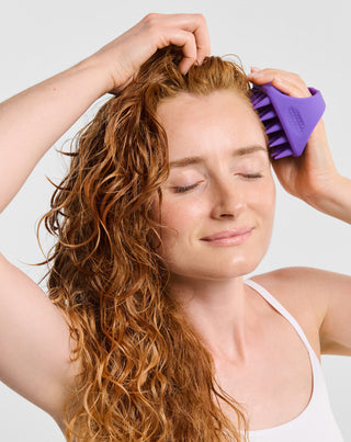 Masseur de cuir chevelu en silicone souple pour stimuler la microcirculation - Twisty - 4