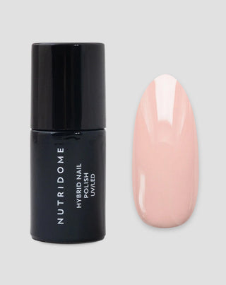 Vernis semi-permanent pour ongles UV/LED Rose Dawn 007 Nutridome - 1