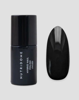 Vernis semi-permanent pour ongles UV/LED Black Elegance 020 Nutridome - 1