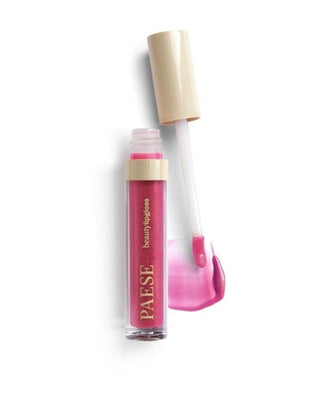 Brillant à lèvres aux particules scintillantes à effet de lèvres optiquement agrandies et à effet miroir 06 vivid Lipgloss Paese - 4