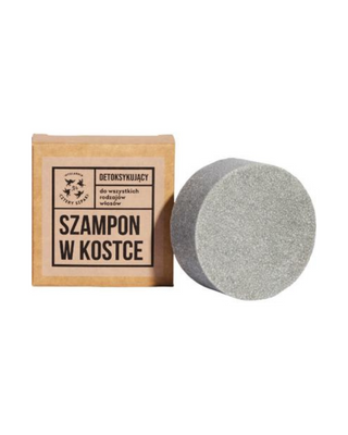 Barre de shampooing détoxifiant renforçant les follicules pileux Mydlarnia Cztery Szpaki - 1