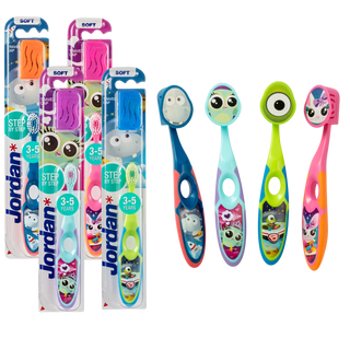 Brosse à dents souple Step 2 pour les enfants de 3 à 5 ans Jordan - 3