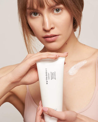 Crème corporelle très hydratante Nutridome pour les peaux sèches à l'huile de lin - 2
