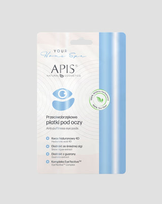 Patchs pour les yeux anti-gonflement pour éliminer les signes de fatigue et les cernes sous les yeux Apis - 1