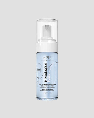 Mousse nettoyante micellaire Himalayan Water pour le visage à l'eau de l'Himalaya et à l'ashwagandha Apis - 1