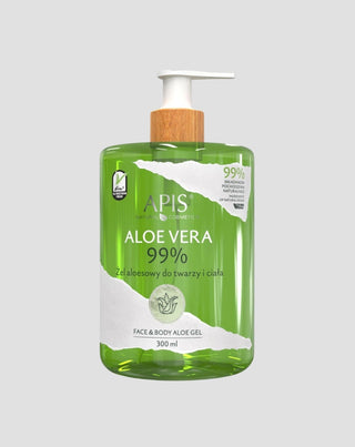 Gel d'aloe vera naturel pour le visage et le corps Aloe Vera 99 % Apis - 1