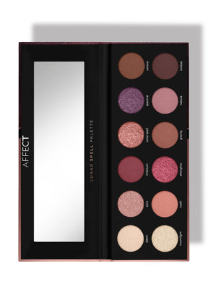Palette d'ombres à paupières pressés Lunar Spell Affect Professional Cosmetics - 3