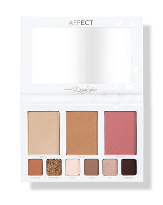 Palette de maquillage Butterfly Makeup fards à joues et bronzants Affect Professional Cosmetics - 4