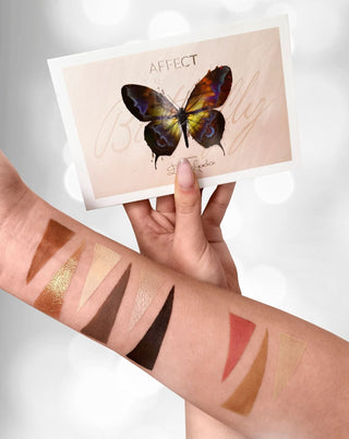 Palette de maquillage Butterfly Makeup fards à joues et bronzants Affect Professional Cosmetics - 3