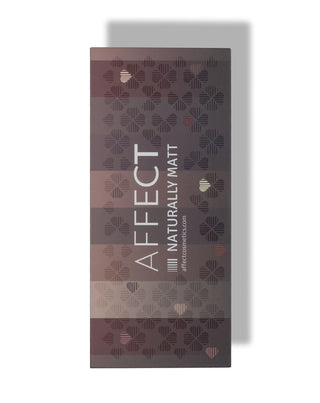 Palette d'ombres pressées Naturally Matt Pressed Eyeshadows Palette Affect Professional Cosmetics - 3