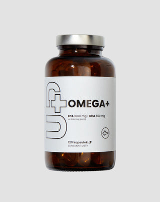 Supplément Up Oméga+ UP Acides gras insaturés oméga-3 Health Pharma 120 gélules - 1