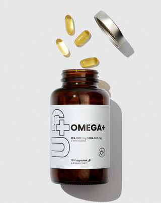 Supplément Up Oméga+ UP Acides gras insaturés oméga-3 Health Pharma 120 gélules - 2