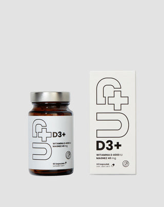 Supplément Up D3+ Vitamine D3 en combinaison avec du magnésium UP Health Pharma 60 gélules - 3