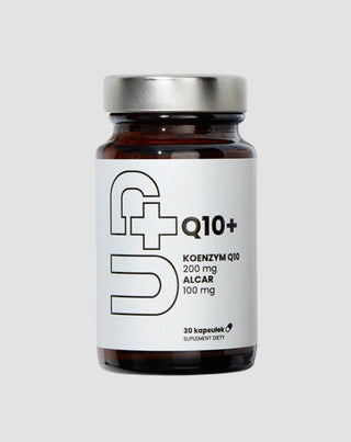 UP Q10+ Coenzyme Q10 avec Supplément d’acétyl-L-Carnitine 30 Gélules UP Health Pharma - 1