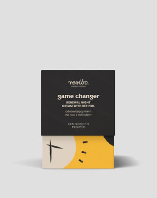 Crème naturelle au rétinol pour le visage Game Changer 30 ml Resibo - 3