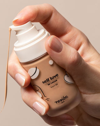 Crème BB visage Self Love naturelle et biologique dans la teinte Natural Beige 30 ml Resibo