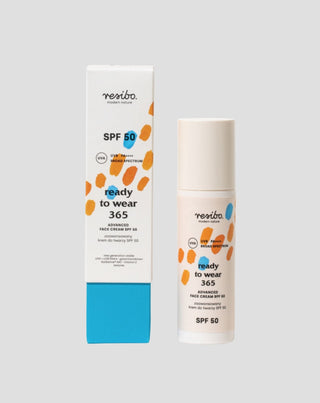 Crème visage avancée SPF 50 pour ralentir le vieillissement de la peau Ready to wear 365 Resibo - 3