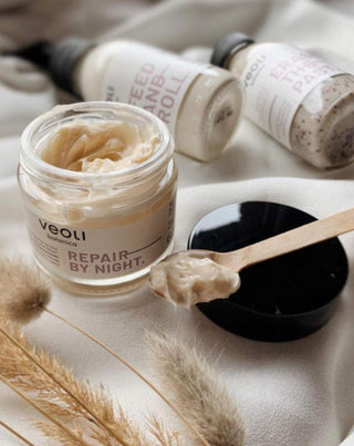 Crème de nuit protectrice des lipides Second skin Repair by night Veoli Botanica - 2