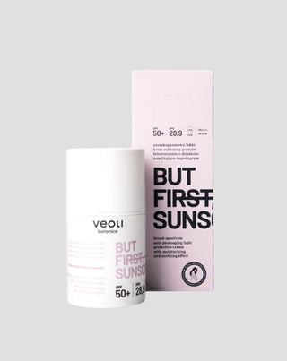 Crème légère anti-photo-âge Mais d'abord, la crème solaire SPF 50+ Veoli Botanica - 1